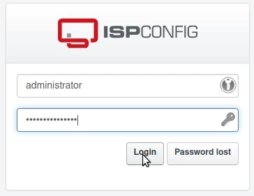 ispconfig login